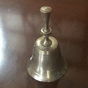 Silvertone Bell 4” Tall